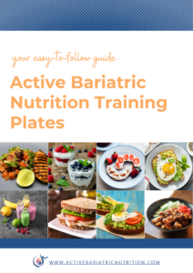 Active Bariatric Nutrition Training Plates Guide